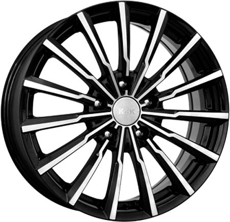 K&K Акцент 5,5x14 4*100 Et:43 Dia:60,1 алмаз черный K&K Акцент 5,5x14 4*100 Et:43 Dia:60,1 алмаз черный