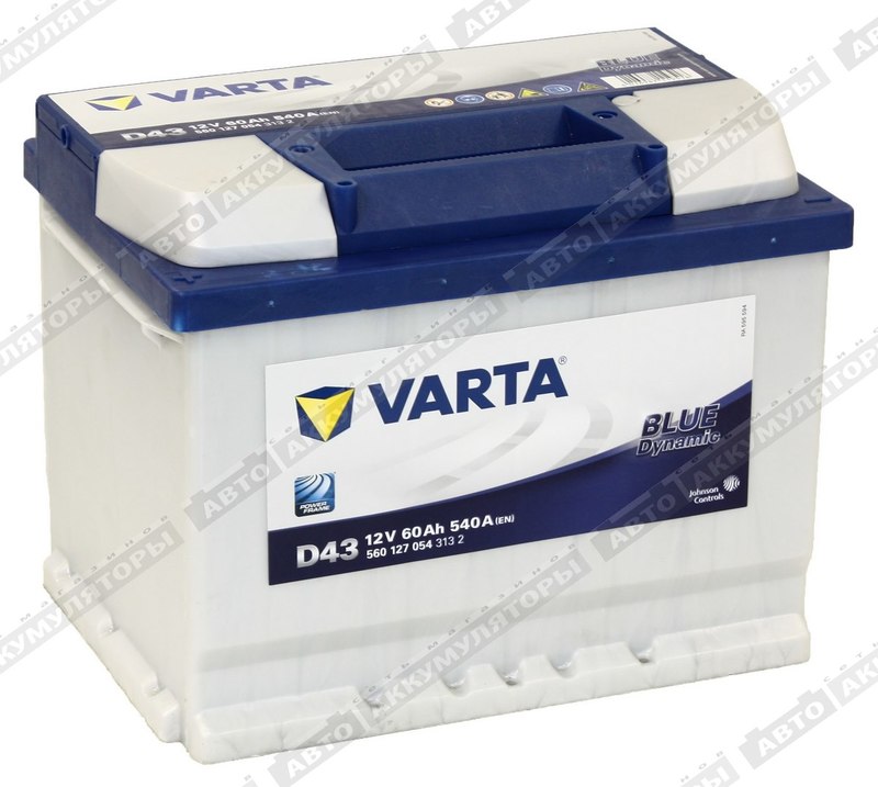 АКБ Varta 60 Ач Blue Dynamic 560 127 054 Уценка АКБ Varta 60 Ач Blue Dynamic 560 127 054 Уценка