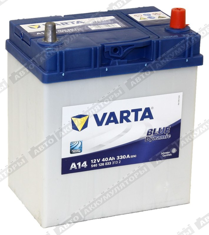 АКБ Varta 40 Ач о/п т/кл Blue Dynamic 540 126 033 Уценка АКБ Varta 40 Ач о/п т/кл Blue Dynamic 540 126 033 Уценка