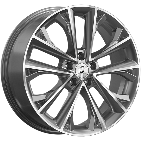 Premium Series КР012 7x18 5*108 Et:33 Dia:60,1 Diamond gloss graphite Premium Series КР012 7x18 5*108 Et:33 Dia:60,1 Diamond gloss graphite