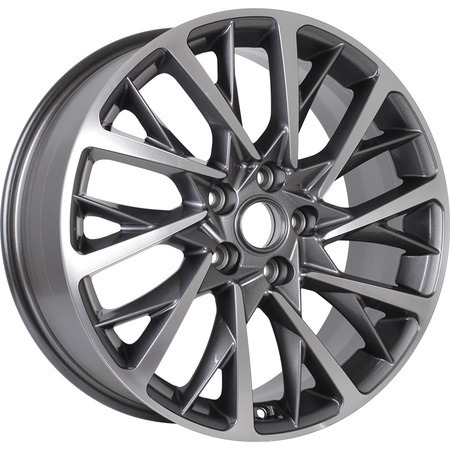 Khomen 1804 7,5x18 5*112 Et:39 Dia:66,6 GRAY-FP Khomen 1804 7,5x18 5*112 Et:39 Dia:66,6 GRAY-FP