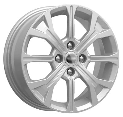 KDW KD1549 6x15 4*100 Et:50 Dia:60,1 Silver_Painted KDW KD1549 6x15 4*100 Et:50 Dia:60,1 Silver_Painted