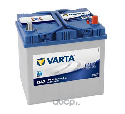 АКБ 6СТ - 60 Ач Varta Blue Dynamic VL Euro (D47) выс. АКБ 6СТ - 60 Ач Varta Blue Dynamic VL Euro (D47) выс.