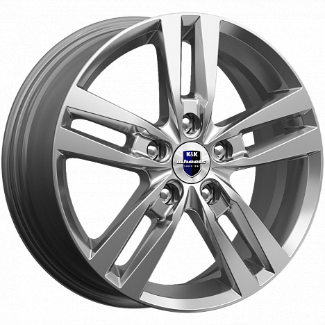 K&K Rassvet 6,5x16 5*112 Et:46 Dia:57,1 дарк платинум K&K Rassvet 6,5x16 5*112 Et:46 Dia:57,1 дарк платинум