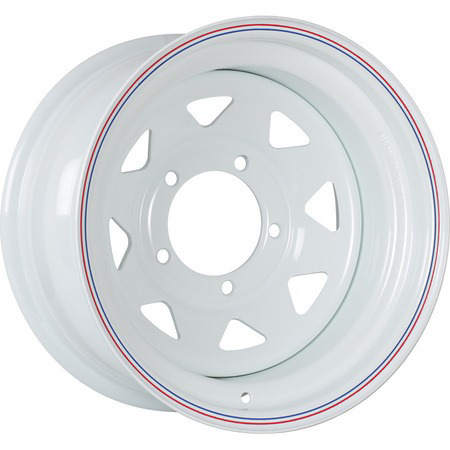 Off-Road-Wheels White 7x15 5*139,7 Et:15 Dia:110,1 White Off-Road-Wheels White 7x15 5*139,7 Et:15 Dia:110,1 White