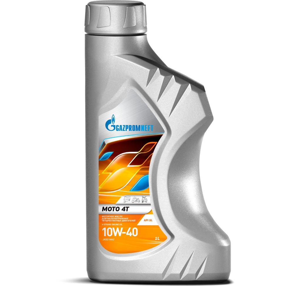 Масло моторное Gazpromneft Moto 4T 10W-40 1 л канистра Масло моторное Gazpromneft Moto 4T 10W-40 1 л канистра