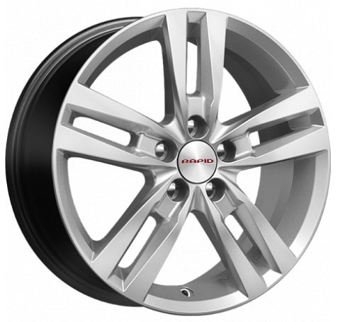 K&K Rassvet 6,5x16 5*100 Et:48 Dia:56,1 сильвер K&K Rassvet 6,5x16 5*100 Et:48 Dia:56,1 сильвер