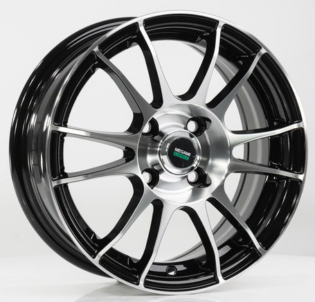 Megami MGM-3 6x15 4*100 Et:50 Dia:60,1 BKF Megami MGM-3 6x15 4*100 Et:50 Dia:60,1 BKF