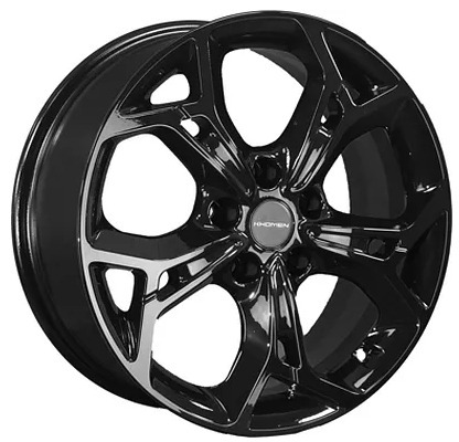 Khomen 1702 7x17 5*110 Et:40 Dia:67,1 Black Khomen 1702 7x17 5*110 Et:40 Dia:67,1 Black