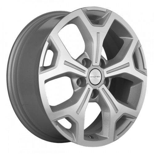 Khomen 1710 6,5x17 5*120 Et:60 Dia:65,1 F-Silver-FP Khomen 1710 6,5x17 5*120 Et:60 Dia:65,1 F-Silver-FP