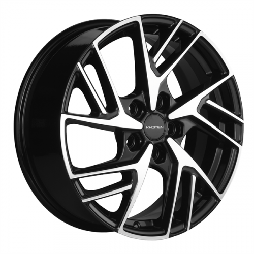 Khomen 1722 6,5x17 5*114,3 Et:45 Dia:67,1 Black-FP
