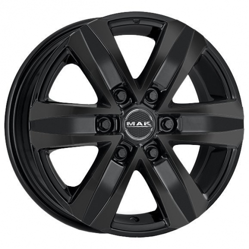 MAK STONE6 8,5x20 6*114,3 Et:45 Dia:66,1 Gloss Black MAK STONE6 8,5x20 6*114,3 Et:45 Dia:66,1 Gloss Black