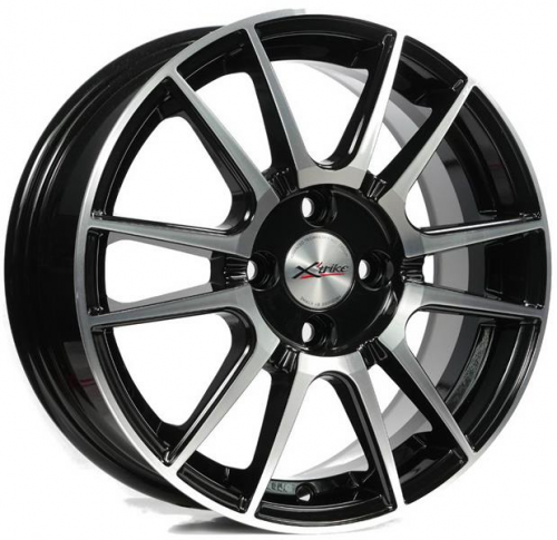 X'trike X-127 6x15 4*114,3 Et:40 Dia:66,1 BK/FP