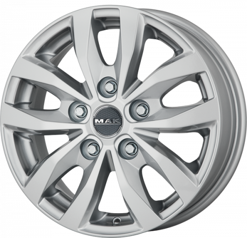 MAK Load 5 6,5x16 5*120 Et:50 Dia:65,1 Silver MAK Load 5 6,5x16 5*120 Et:50 Dia:65,1 Silver