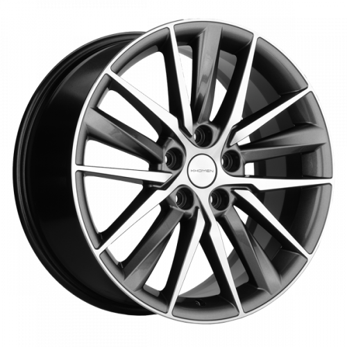 Khomen 1807 8x18 5*114,3 Et:45 Dia:60,1 Gray-FP Khomen 1807 8x18 5*114,3 Et:45 Dia:60,1 Gray-FP