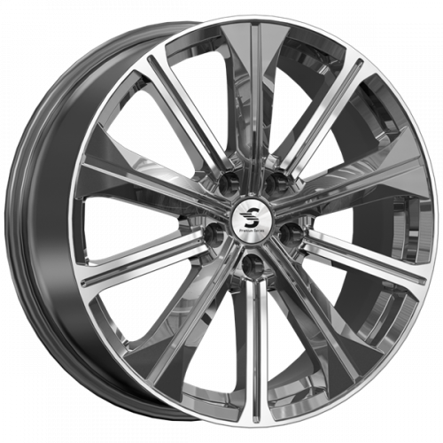 Premium Series КР013 7x19 5*108 Et:36 Dia:65,1 Diamond gloss graphite Premium Series КР013 7x19 5*108 Et:36 Dia:65,1 Diamond gloss graphite
