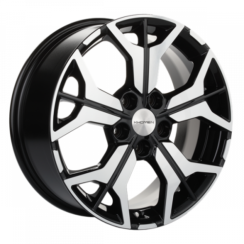 Khomen 1715 7x17 5*114,3 Et:45 Dia:66,1 Black-FP
