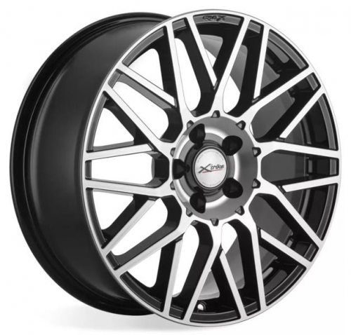 X'trike X-133 7,5x18 5*108 Et:38 Dia:54,1 BK/FP X'trike X-133 7,5x18 5*108 Et:38 Dia:54,1 BK/FP