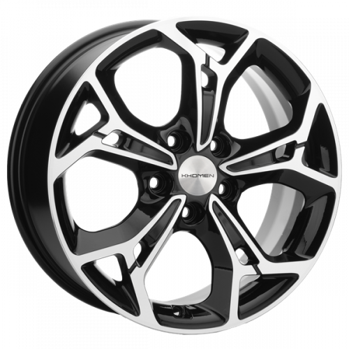 Khomen 1702 7x17 5*114,3 Et:37 Dia:66,6 BLACK-FP