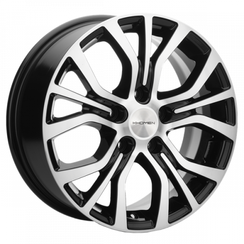 Khomen 1608 6,5x16 5*120 Et:51 Dia:65,1 Black-FP Khomen 1608 6,5x16 5*120 Et:51 Dia:65,1 Black-FP
