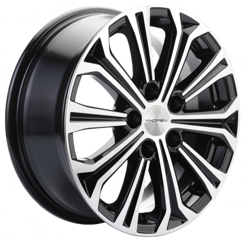Khomen 1610 6,5x16 5*108 Et:45 Dia:60,1 Black-FP Khomen 1610 6,5x16 5*108 Et:45 Dia:60,1 Black-FP