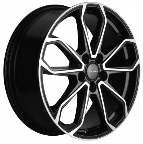 Khomen KHW1816 7x18 5*112 Et:43 Dia:57,1 BLACK-FP