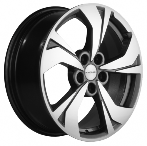 Khomen 1724 7x17 5*114,3 Et:50 Dia:67,1 Gray-FP Khomen 1724 7x17 5*114,3 Et:50 Dia:67,1 Gray-FP