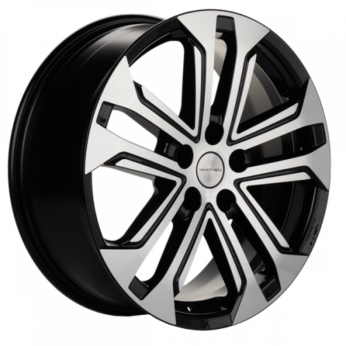 Khomen 1803 7x18 5*108 Et:33 Dia:60,1 Black-FP Khomen 1803 7x18 5*108 Et:33 Dia:60,1 Black-FP
