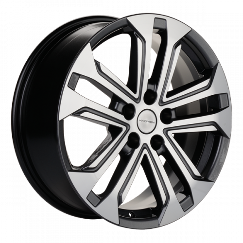 Khomen 1803 7x18 5*114,3 Et:40 Dia:66,5 Gray-FP Khomen 1803 7x18 5*114,3 Et:40 Dia:66,5 Gray-FP