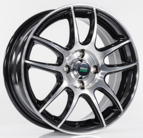 Megami MGM-36 6x15 5*100 Et:38 Dia:57,1 bkf Megami MGM-36 6x15 5*100 Et:38 Dia:57,1 bkf