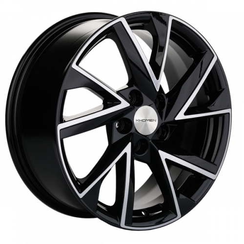 Khomen 1714 7x17 5*110 Et:46 Dia:63,3 Black-FP Khomen 1714 7x17 5*110 Et:46 Dia:63,3 Black-FP
