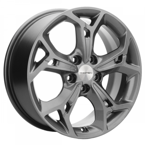 Khomen 1702 7x17 5*114,3 Et:37 Dia:66,6 Gray Khomen 1702 7x17 5*114,3 Et:37 Dia:66,6 Gray