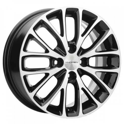Khomen 1506 6x15 4*100 Et:46 Dia:54,1 black-fp