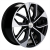Khomen 1703 7x17 5*108 Et:40 Dia:54,1 Black-FP Khomen 1703 7x17 5*108 Et:40 Dia:54,1 Black-FP